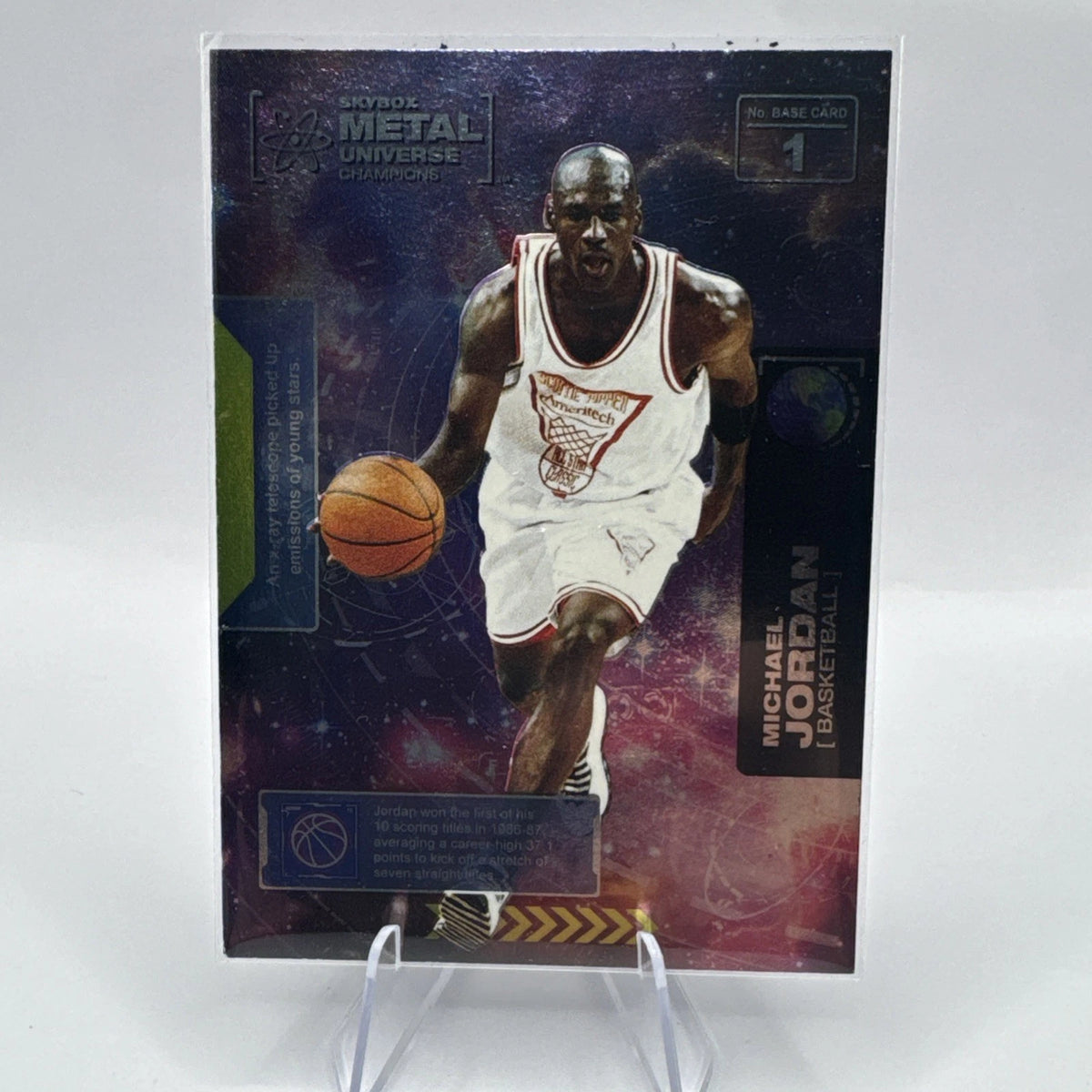 2021 Skybox Metal Universe Champions - Michael Jordan #1