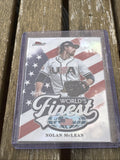 2026 Topps Finest World's Finest Nolan McLean Insert #WF-12 USA