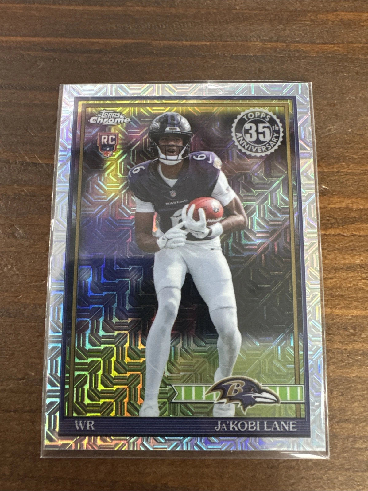 2026 Topps Flagship 1991 Chrome Silver Pack Mojo Rookie 91TR-31 Ja'Kobi Lane, Ba