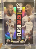 2025-26 Panini Megacracks MGK La Liga Flashback Kylian Mbappe Karim Benzema 01eh
