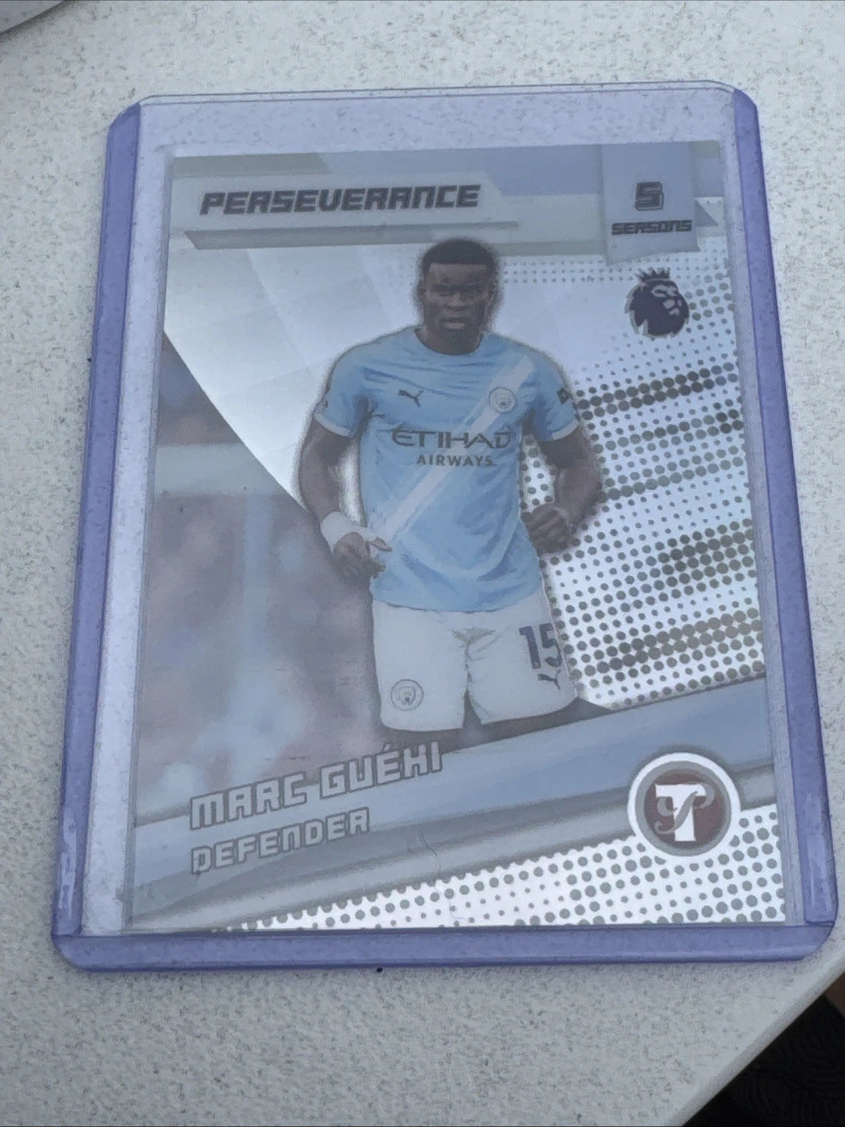 2025-26 Topps Pristine Premier League Marc Guehi #PF-9 Perseverance Refractor
