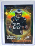 Topps Saquon Barkley /99 Green 2025 Chrome All-Topps Team Philadelphia Eagles